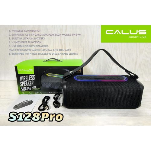 Calus S128 Pro  30W RGB Bluetooth Boombox Speaker