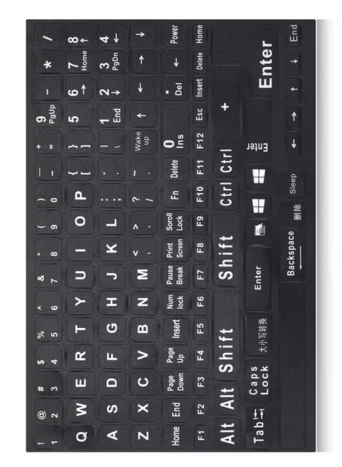 English Laptop Keyboard Stickers
