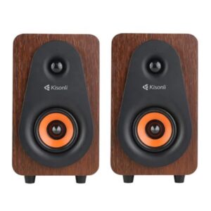 Kisonli Desktop, Laptop Speakers T-009