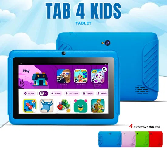 Oteeto Tab 4 Kids, 4GB RAM, 128GB ROM