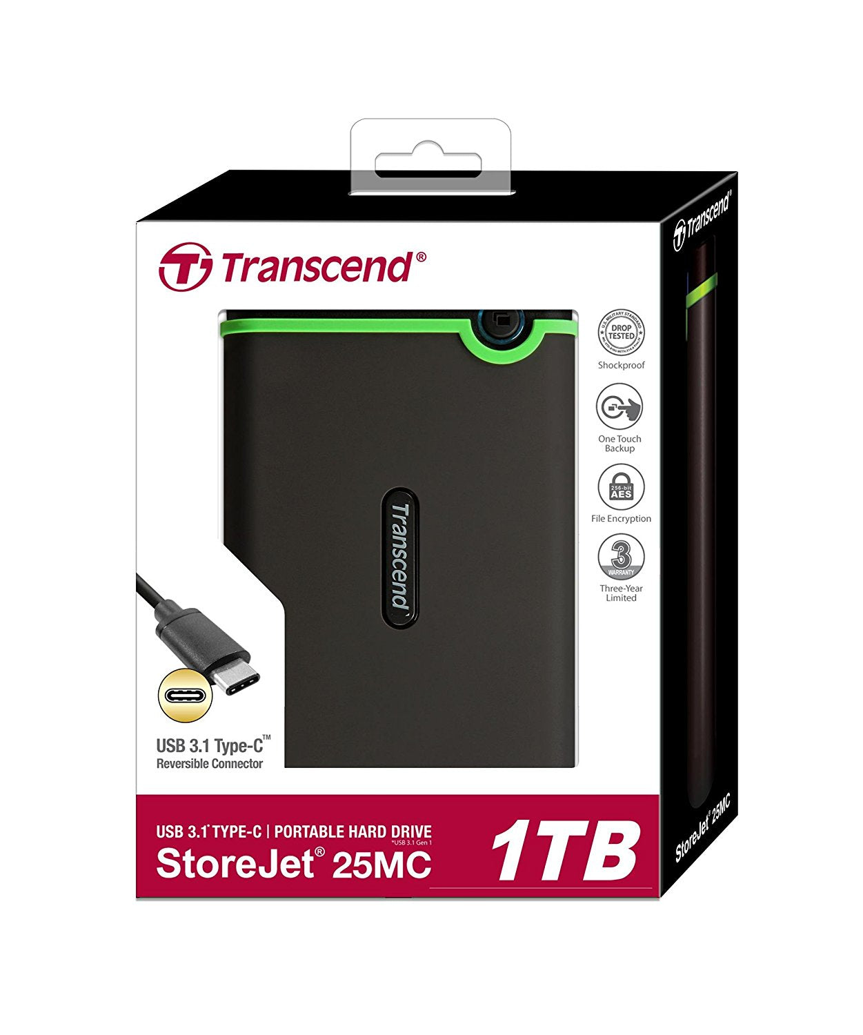 Transcend 1TB External SSD USB 3.1