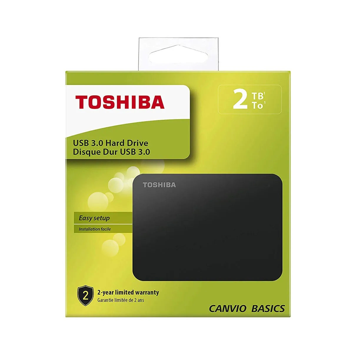 Toshiba external hard disk 2TB