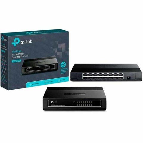 Tp-Link 16-Port 10/100Mbps Desktop Switch TL-SF1016D