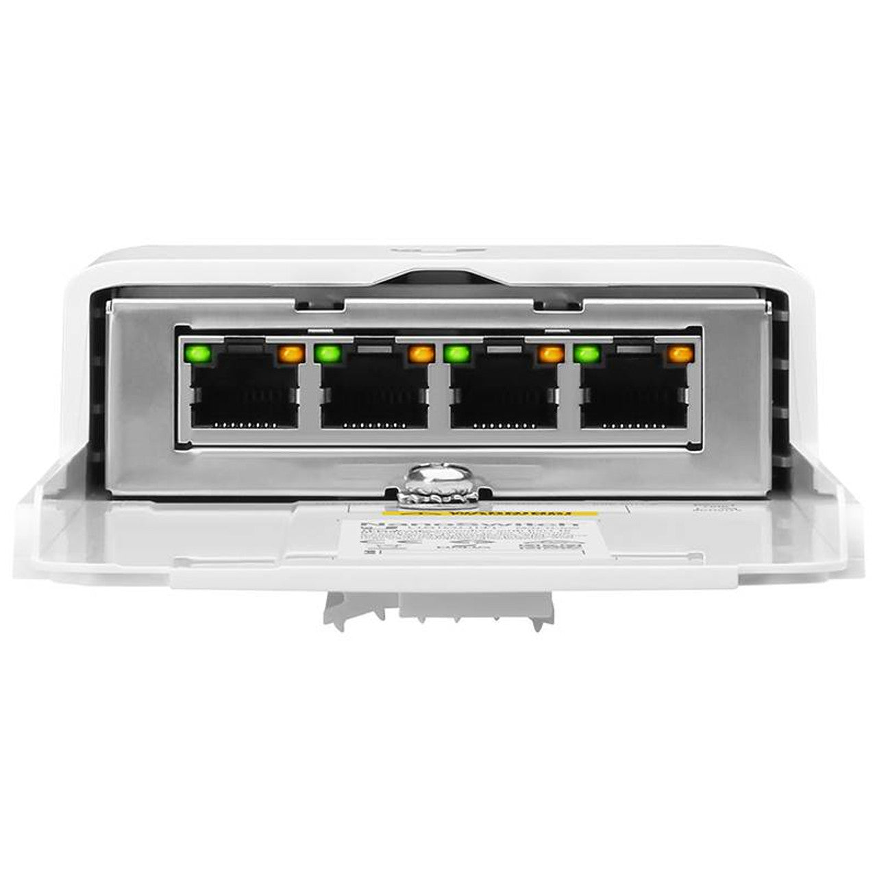 Ubiquiti NanoSwitch 4 Port Outdoor Gigabit Switch with PoE Passthrough