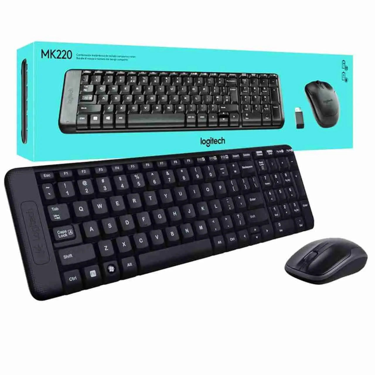 Logitech MK220 Wireless Keyboard Mouse Combo