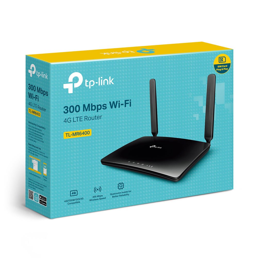 TP-Link 300mbps 4G LTE Router TL-MR6400