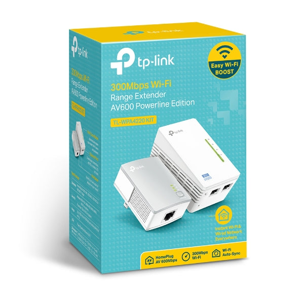 WiFi Extender, AV600 Powerline 