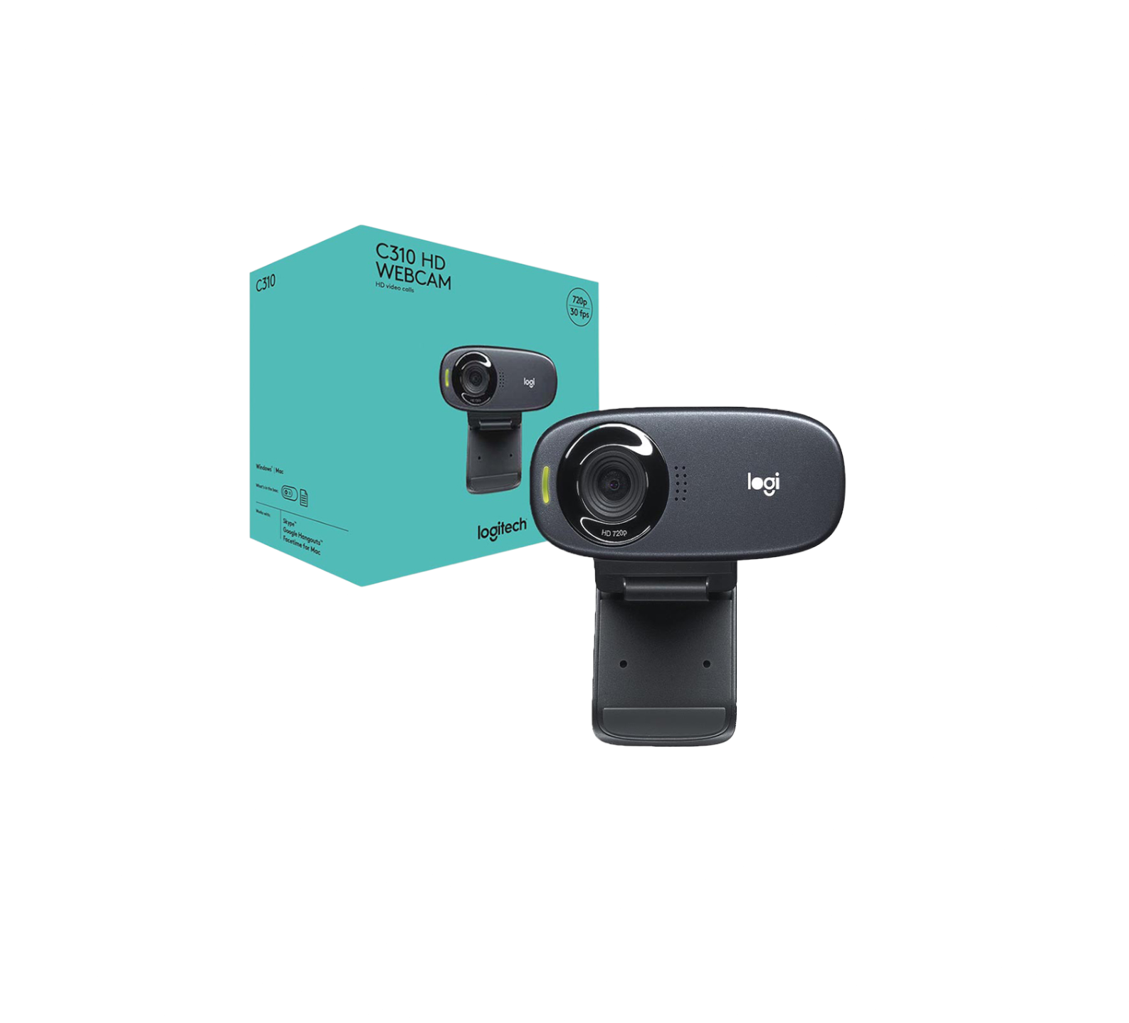 Logitech C270 HD 720p webcam for desktop and laptop